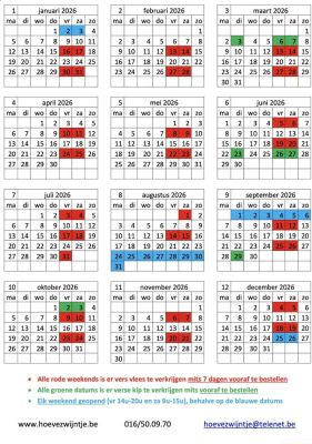 Slachtkalender 2026 2cd7748d